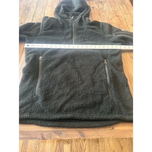 Kuhl Women’s Size Medium Fleece Quarter 1/4 Zip Pullover Sweater Hooded Flight - Picture 9 of 15